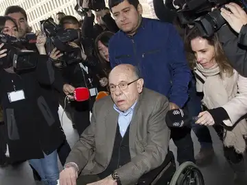 Fèlix Millet, a su llegada al juicio del caso Palau Fèlix Millet, a su llegada al juicio del caso Palau