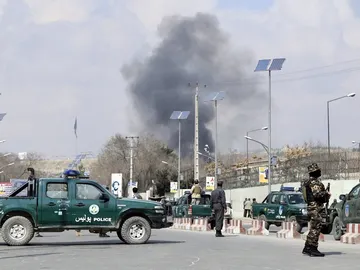 Miembros de las Fuerzas de Seguridad de Afganistán Miembros de las Fuerzas de Seguridad de Afganistán
