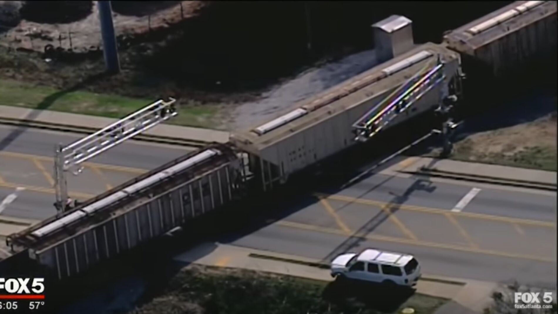 Tren que arroll&oacute; al joven de 17 a&ntilde;os