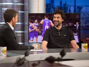 Sergio Llull, en su visita a 'El Hormiguero' Sergio Llull, en su visita a 'El Hormiguero'