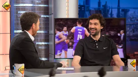 Sergio Llull, en su visita a 'El Hormiguero' Sergio Llull, en su visita a 'El Hormiguero'