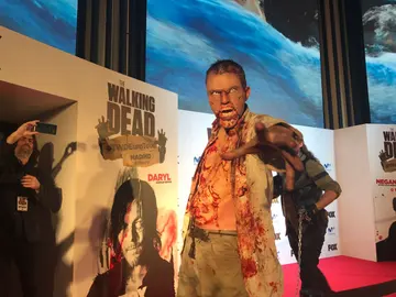 'The Walking Dead' en la Gran Vía 'The Walking Dead' en la Gran Vía