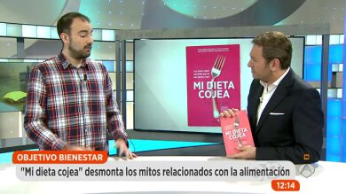 Aitor Sánchez destapa los mitos de la alimentación saludable en el libro 'Mi dieta cojea' 