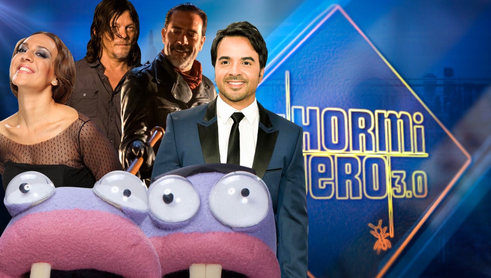 Los protagonistas de 'The Walking Dead', Luis fonsi y Mónica Naranjo, visitarán a Pablo Motos en 'El Hormiguero 3.0'