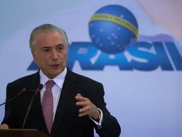El presidente de Brasil, Michel Temer El presidente de Brasil, Michel Temer