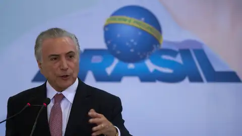 El presidente de Brasil, Michel Temer El presidente de Brasil, Michel Temer