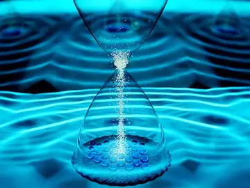 Recreación del cristal tiempo de E. Edwards/JQI Recreación del cristal tiempo de E. Edwards/JQI