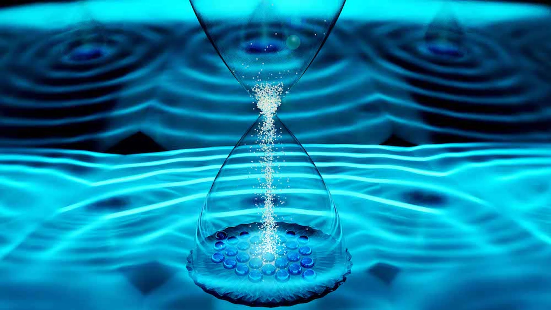 Recreación del cristal tiempo de E. Edwards/JQI Recreación del cristal tiempo de E. Edwards/JQI
