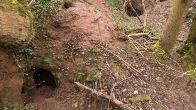 Una madriguera descubre la misteriosa cueva de los 'Caballeros Templarios'
