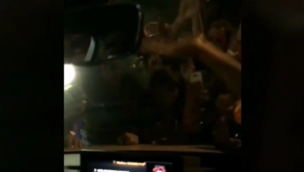 El interior del coche de Messi, grabado por su mujer Antonella