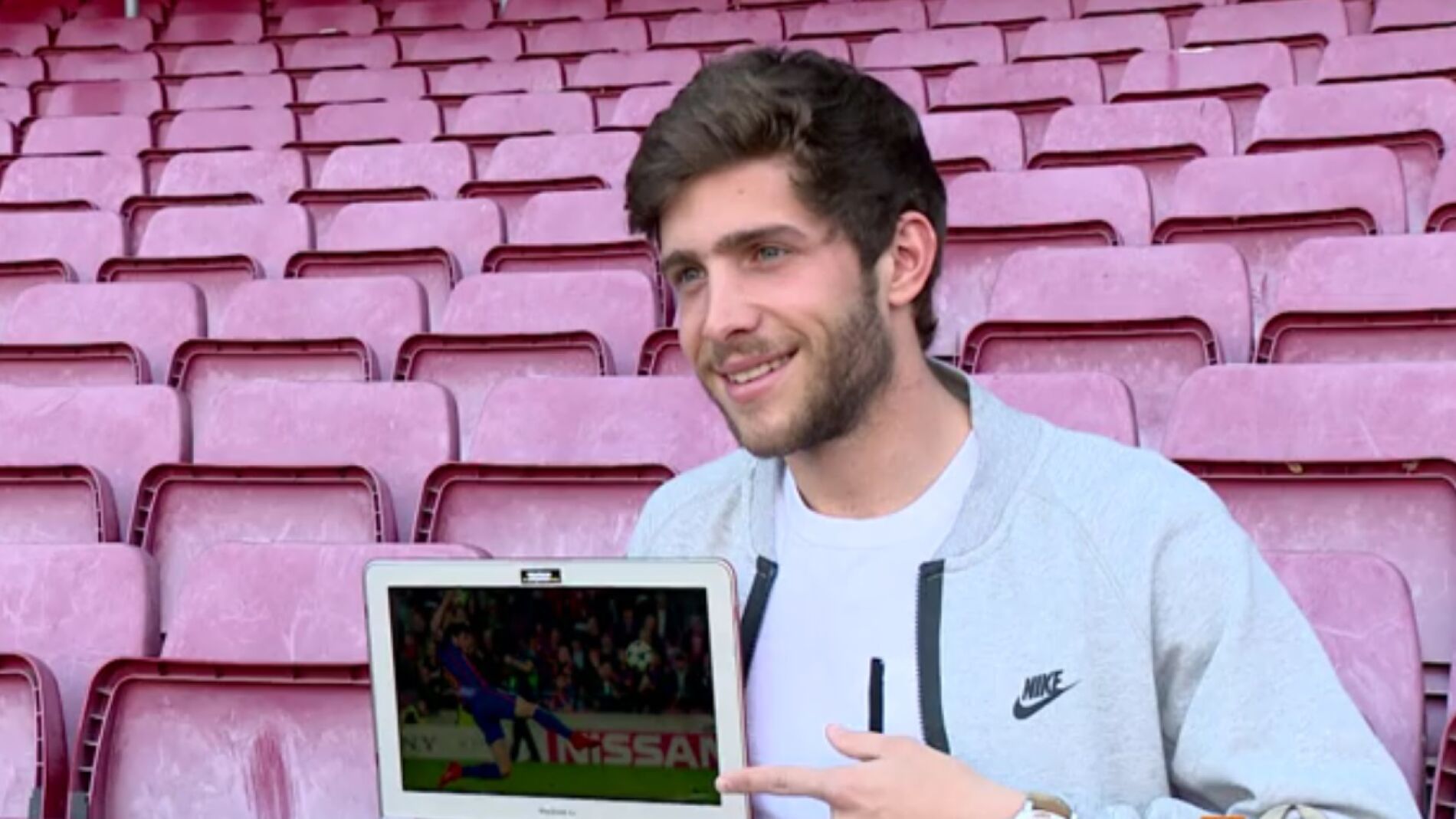 Sergi Roberto, recuerda su gol al PSG