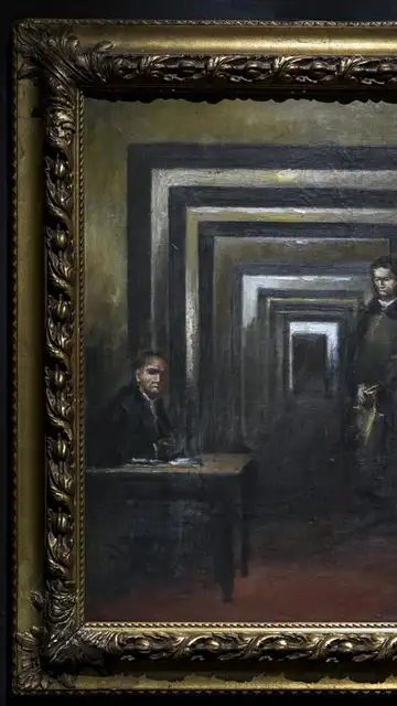 Cuadro pintado por el dictador Adolf Hitler Cuadro pintado por el dictador Adolf Hitler