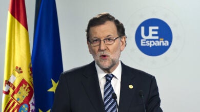 Rajoy asiste a la audiencia del Papa a los líderes europeos en el Vaticano