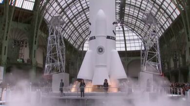 Chanel sorprende con una nave espacial