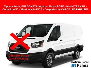 Furgoneta buscada tras el atropello y posterior huida de su conductor a un ciclista Furgoneta buscada tras el atropello y posterior huida de su conductor a un ciclista