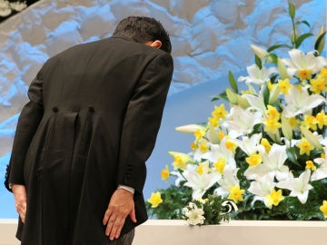 Homenaje sexto aniversario del terremoto de japón