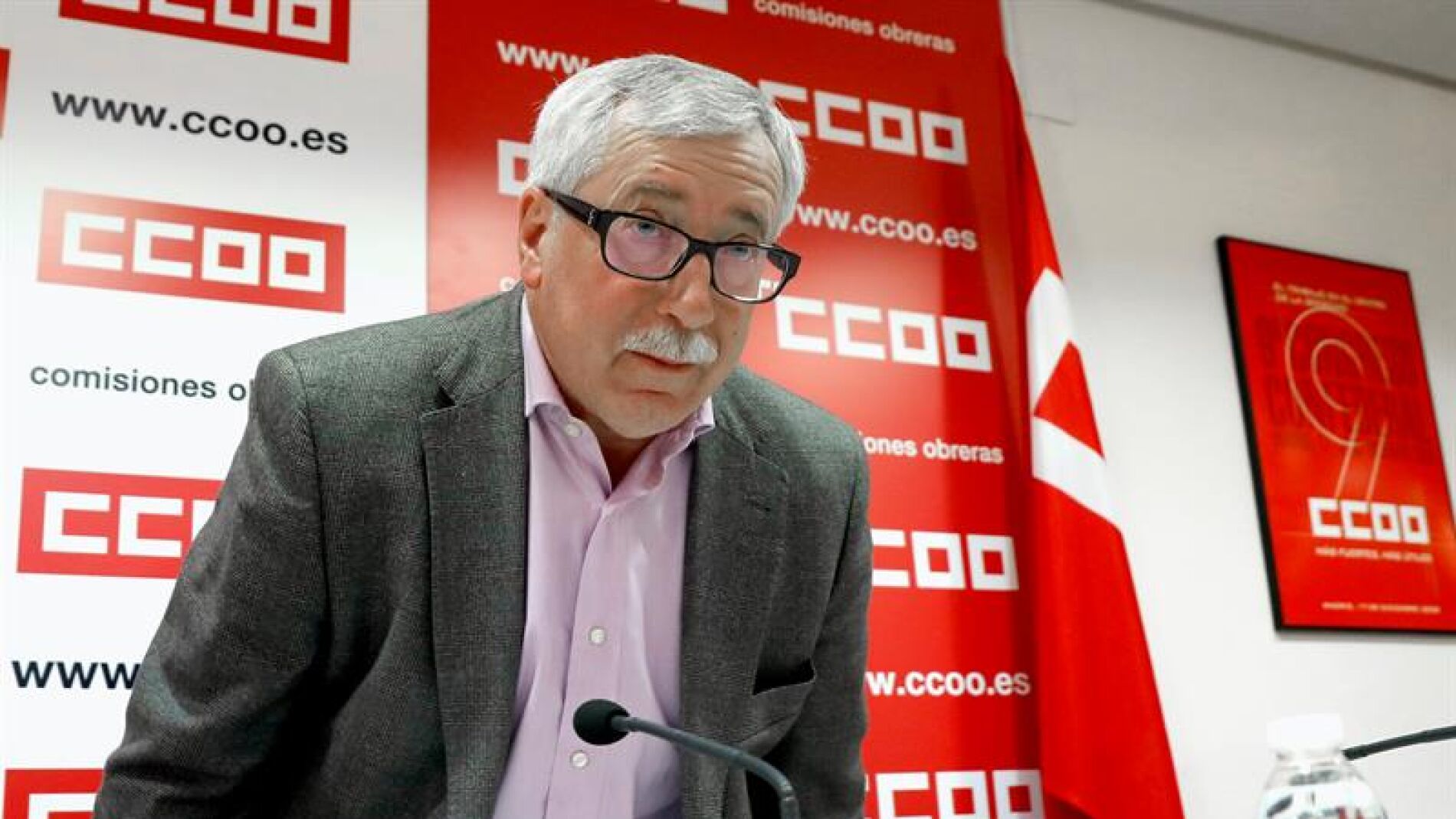 Toxo renuncia a un tercer mandato en CC.OO.