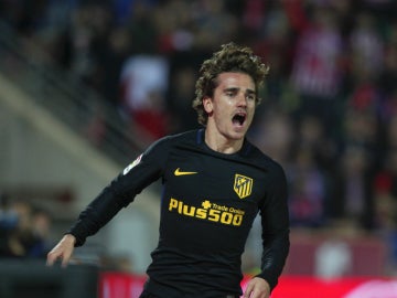 Griezmann celebra un gol