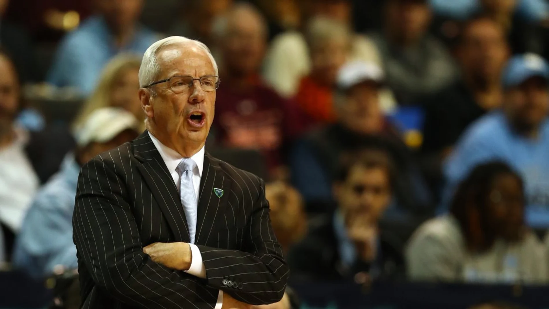 Roy Williams, entrenador de Carolina de Norte Roy Williams, entrenador de Carolina de Norte