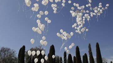 Homenaje por el 11-M en El Retiro