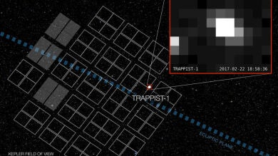El telescopio Kepler ofrece la primera imagen del nuevo Sistema Solar descubierto por la NASA