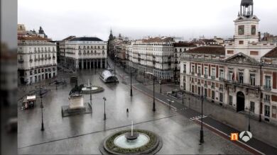 El encanto de Madrid vacío, captado en fotografías con una técnica única