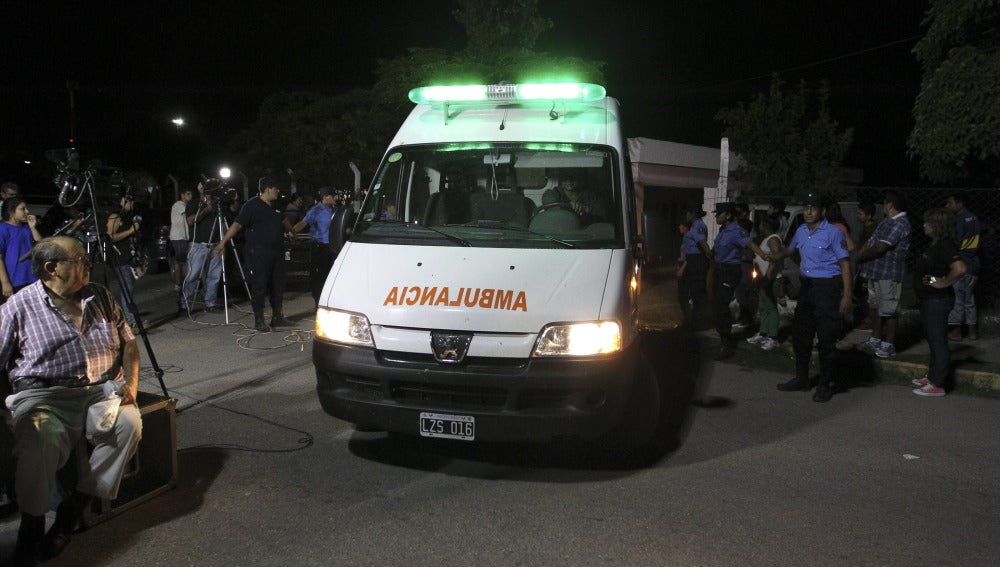 Una ambulancia en Argentina en una imagen de archivo