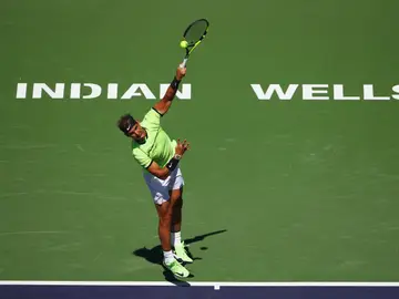 Rafa Nadal en el Indian Wells Rafa Nadal en el Indian Wells