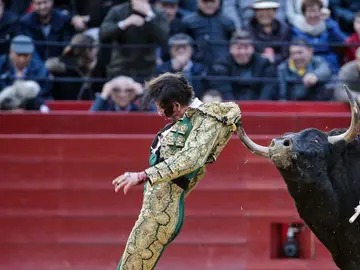 Cogida a Juan José Padilla en Valencia Cogida a Juan José Padilla en Valencia