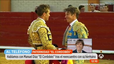 Manuel Díaz 'El Cordobés' tras torear con su hermano Julio Benítez: 
