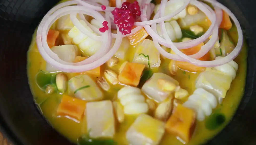 CEVICHE DE CORVINA