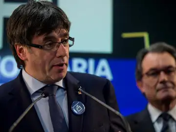 Carles Puigdemont y Artur Mas Carles Puigdemont y Artur Mas