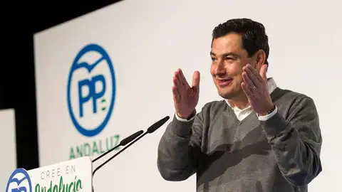 El líder del PP andaluz, Juanma Moreno El líder del PP andaluz, Juanma Moreno