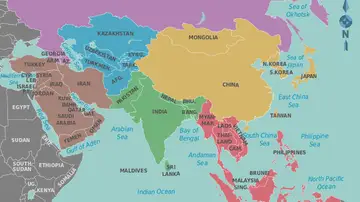 Mapa de Asia Mapa de Asia