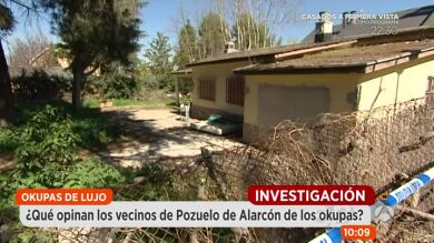 Los okupas del chalet de lujo de Madrid deben abandonarlo en un mes 