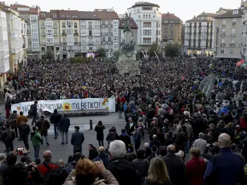 Manifestación contra la planta nuclear de Garoña Manifestación contra la planta nuclear de Garoña