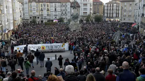 Manifestación contra la planta nuclear de Garoña Manifestación contra la planta nuclear de Garoña