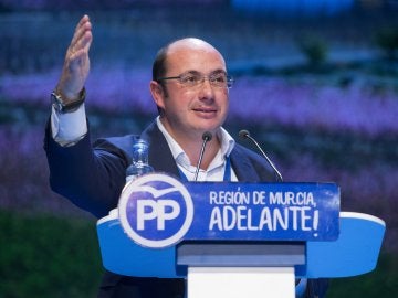 El presidente del PP murciano, Pedro Antonio Sánchez