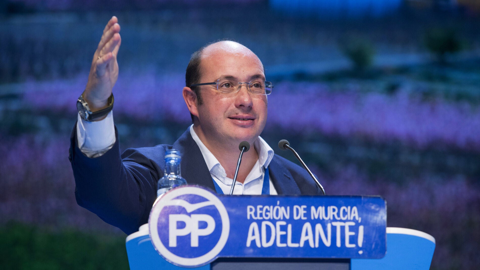 El presidente del PP murciano, Pedro Antonio S&aacute;nchez