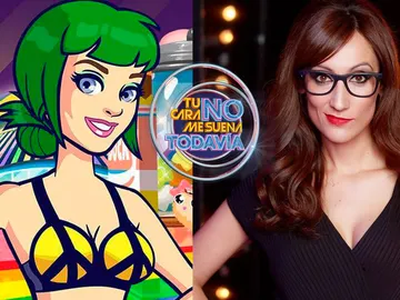 Ana Morgade se convierte en Katy Perry Ana Morgade se convierte en Katy Perry