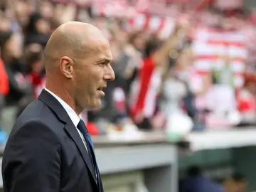 Zidane, en San Mamés Zidane, en San Mamés
