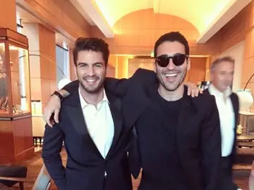 Maxi Iglesias y Miguel Ángel Silvestre juntos Maxi Iglesias y Miguel Ángel Silvestre juntos