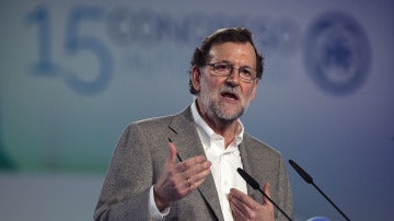 Mariano Rajoy en la clausura del Congreso del PP en Andalucía