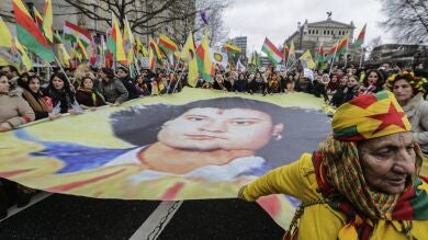 Turquía se queja ante el embajador alemán en Ankara de la manifestación kurda en Fráncfort