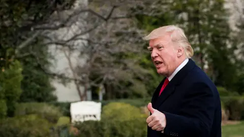 Donald Trump, presidente de Estados Unidos Donald Trump, presidente de Estados Unidos