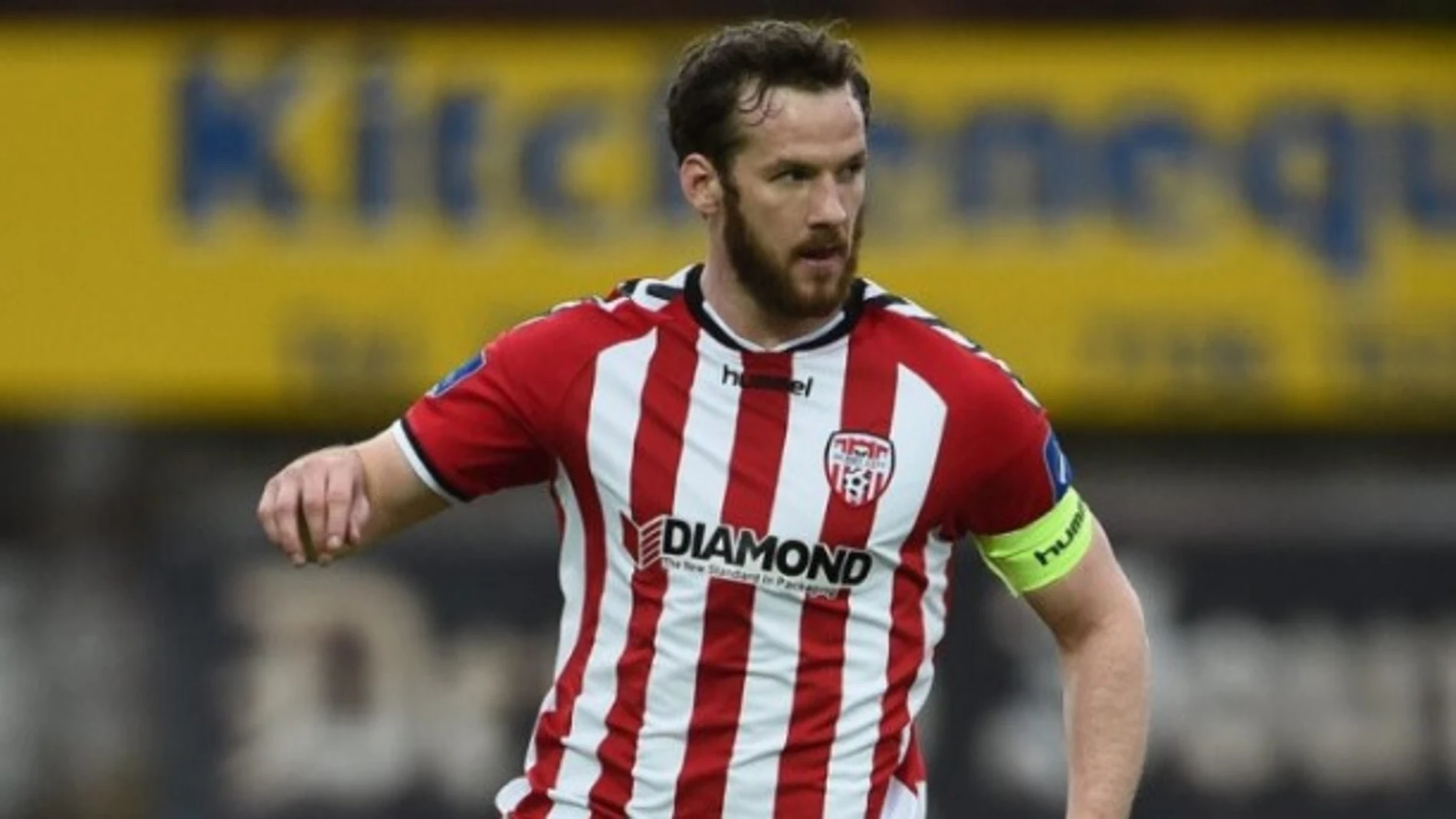 Ryan McBride, el hasta ahora capitán del Derry City Ryan McBride, el hasta ahora capitán del Derry City