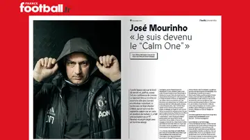 La portada de 'France Football', con Mourinho de protagonista La portada de 'France Football', con Mourinho de protagonista