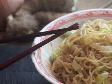 Los fideos Chow Mein de Yumland. Los fideos Chow Mein de Yumland.