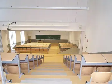 Aula de la Facultad de Comercio de Málaga Aula de la Facultad de Comercio de Málaga