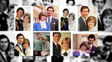 Las fotos oficiales del príncipe Carlos de Inglaterra y Lady Di trataban de ocultar que medían lo mismo